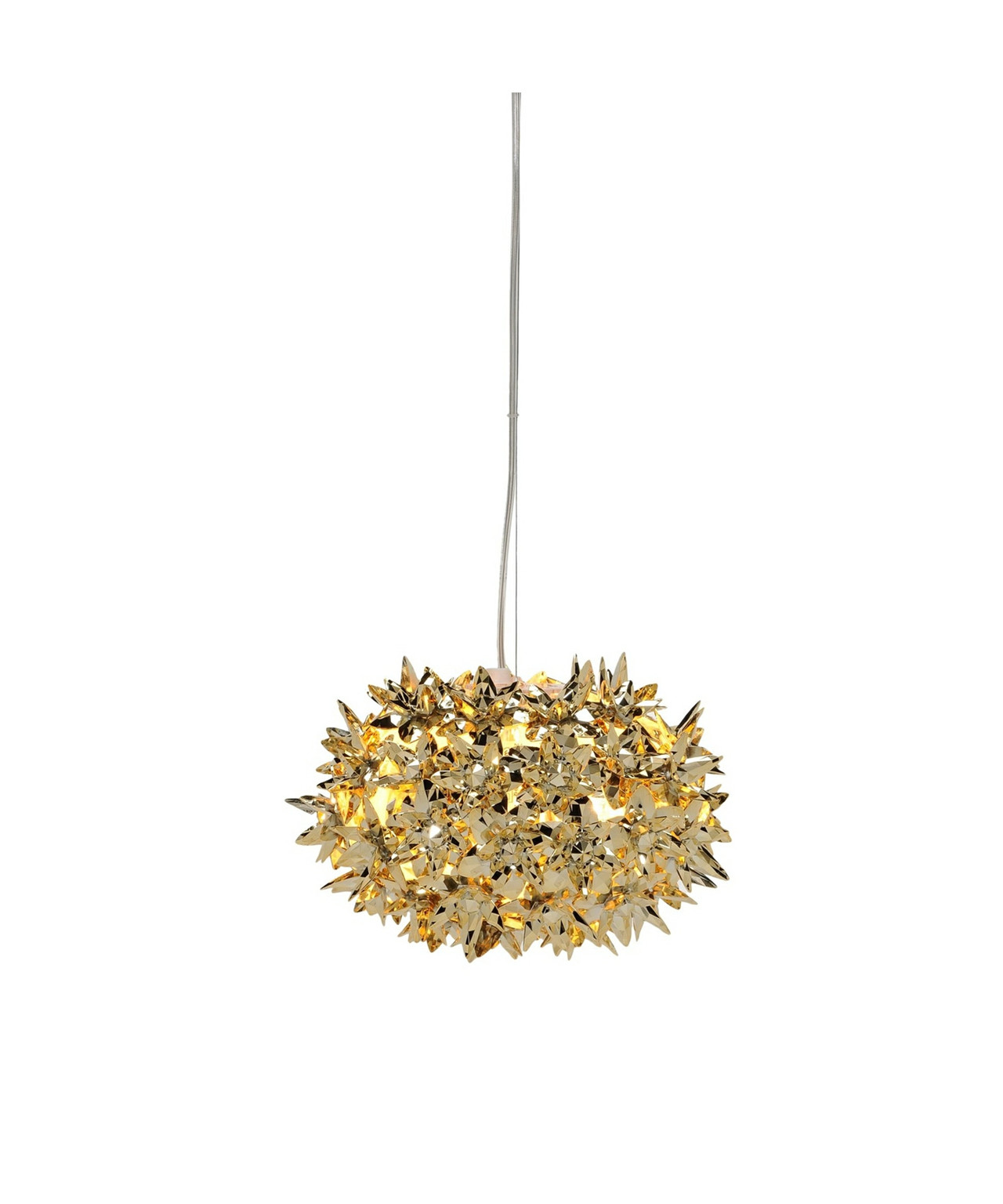 Image of Bloom Pendelleuchte S2 Gold - Kartell bei Lampenmeister.ch